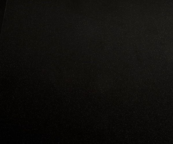 Solid black background.