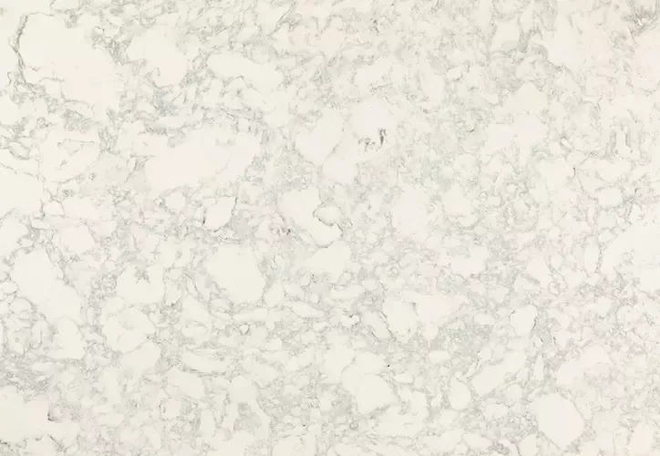 Cream and gray marbled stone surface.