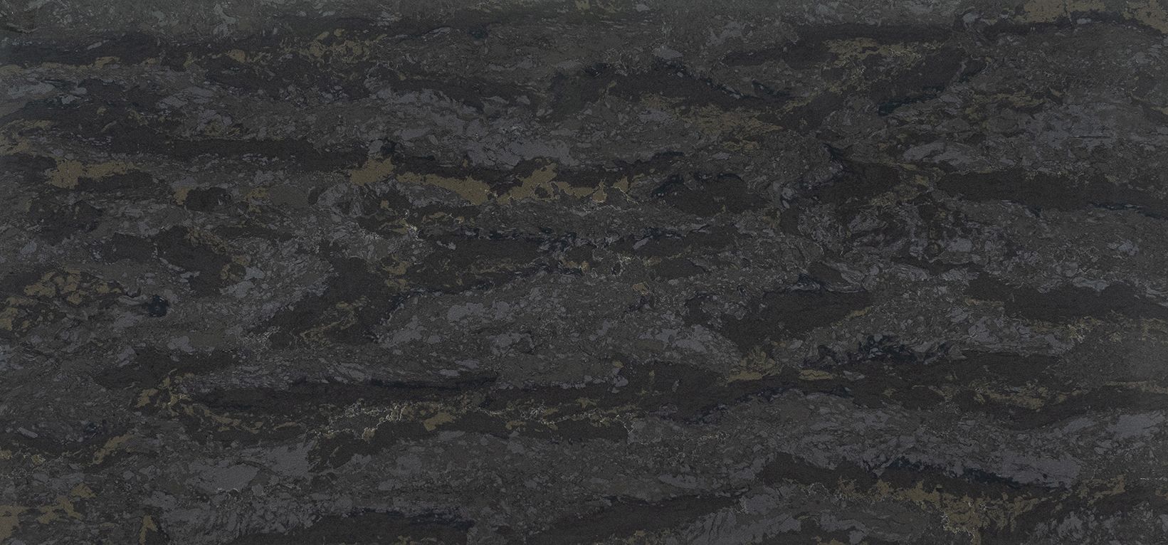 Dark gray stone tile with textured, horizontal streaks.