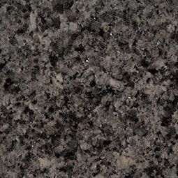 Gray granite countertop with speckled texture.