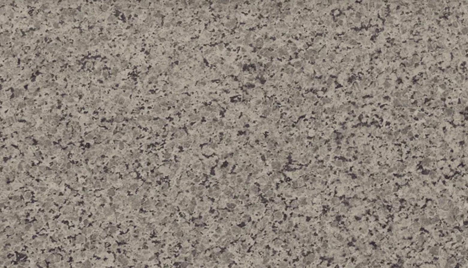 Gray speckled granite countertop surface.