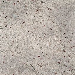 Light gray granite with small, dark red flecks.