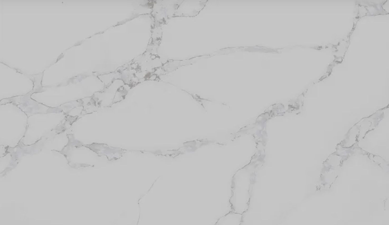 White marble with gray veining.