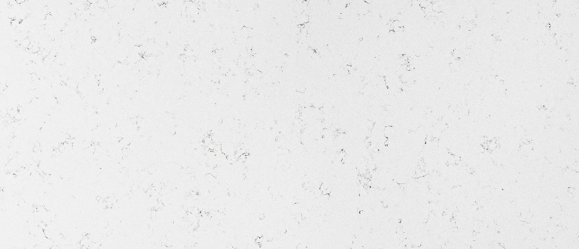 White speckled surface.