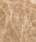 Brown marble with white veining.