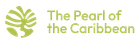 Logo: light green sphere with leaves, text
