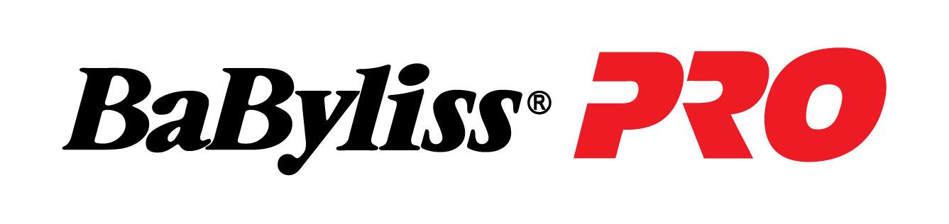 The babyliss pro logo is black and red on a white background.