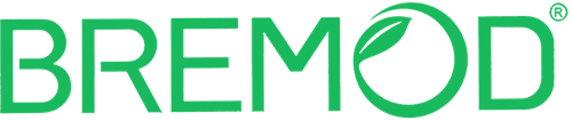 The word bremod is written in green letters on a white background.