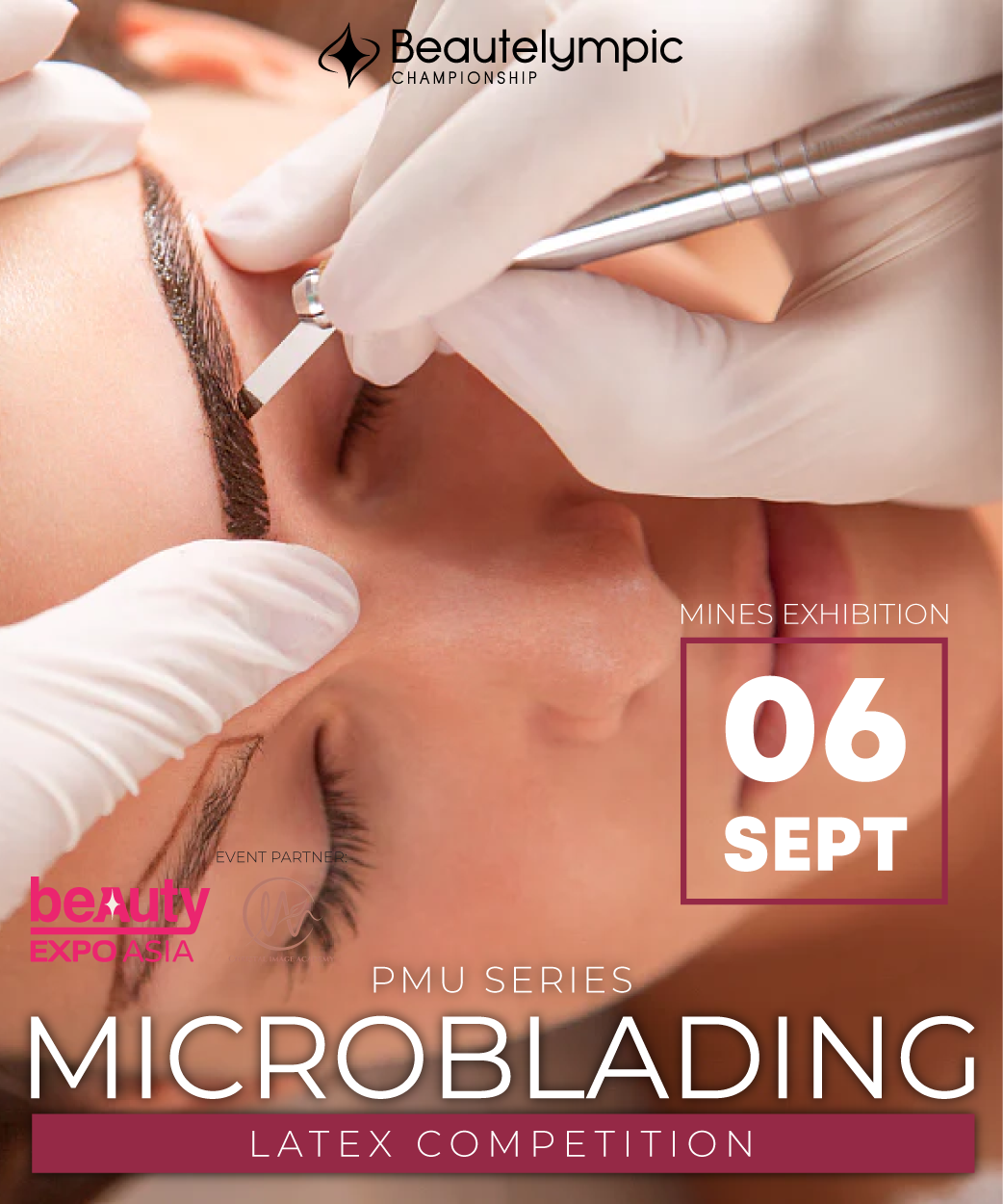 A woman is getting a microblading treatment on september 6th
