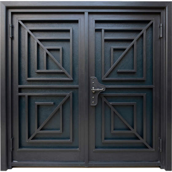 Puerta principal de seguridad