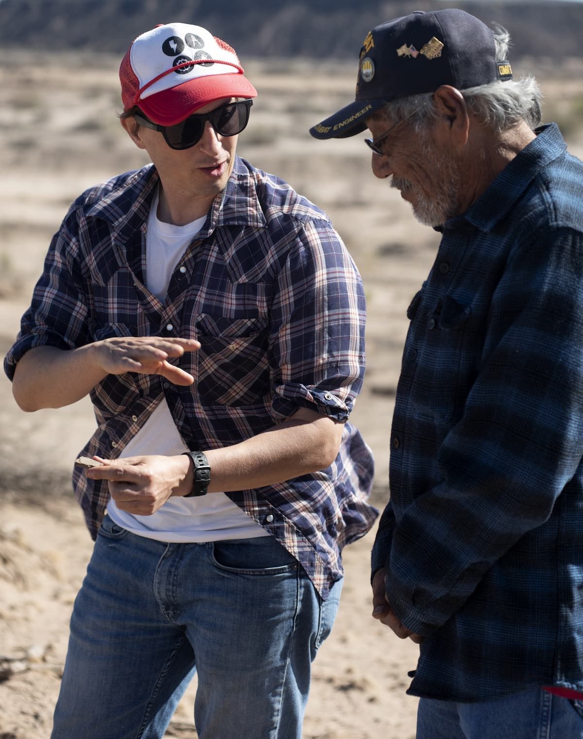 Volunteers learning how to support conservation through hands-on activities on protected natural landscapes.