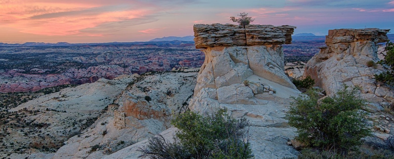 Desert landscape of Grand Staircase-Escalante