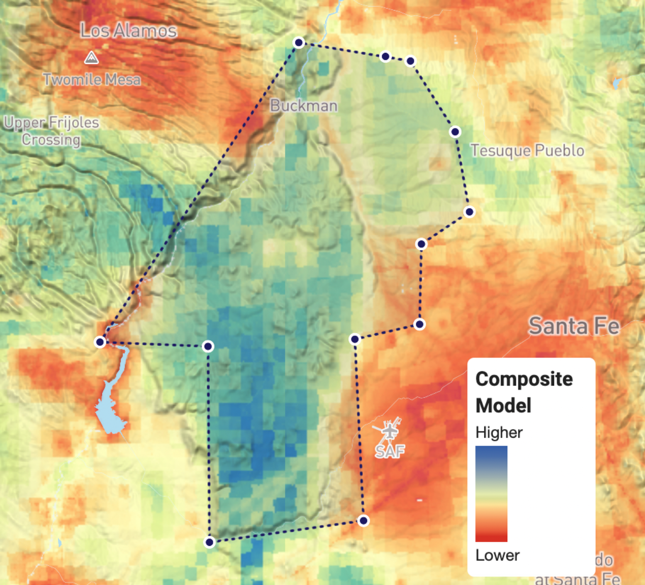 Public lands in Caja Del Rio offering accessible trails and stunning nature views for conservation-focused recreation.