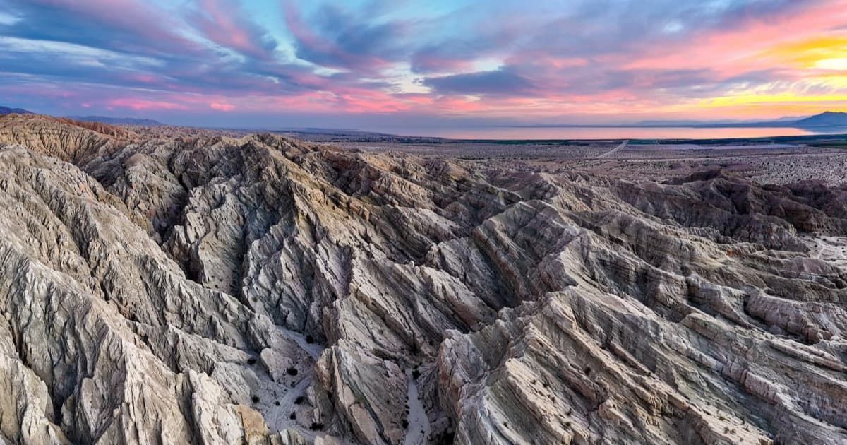 Rock formations in Chuckwalla
