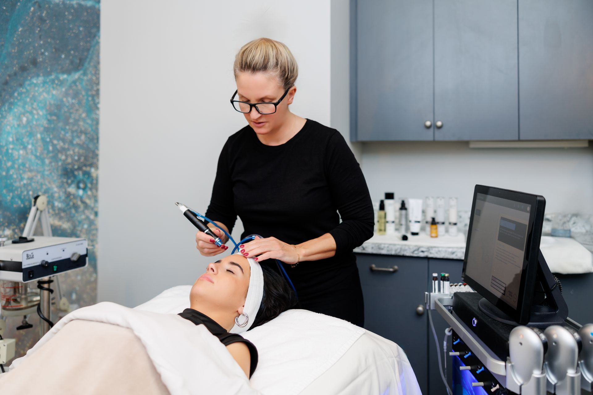 Facial treatment in Midlothian, VA.