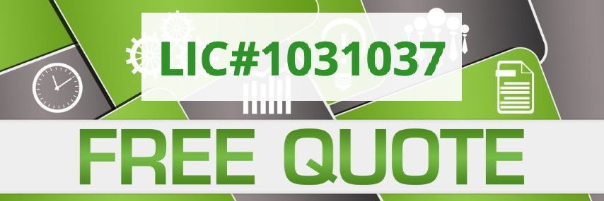 Free tree service quote – licensed California contractor form badge