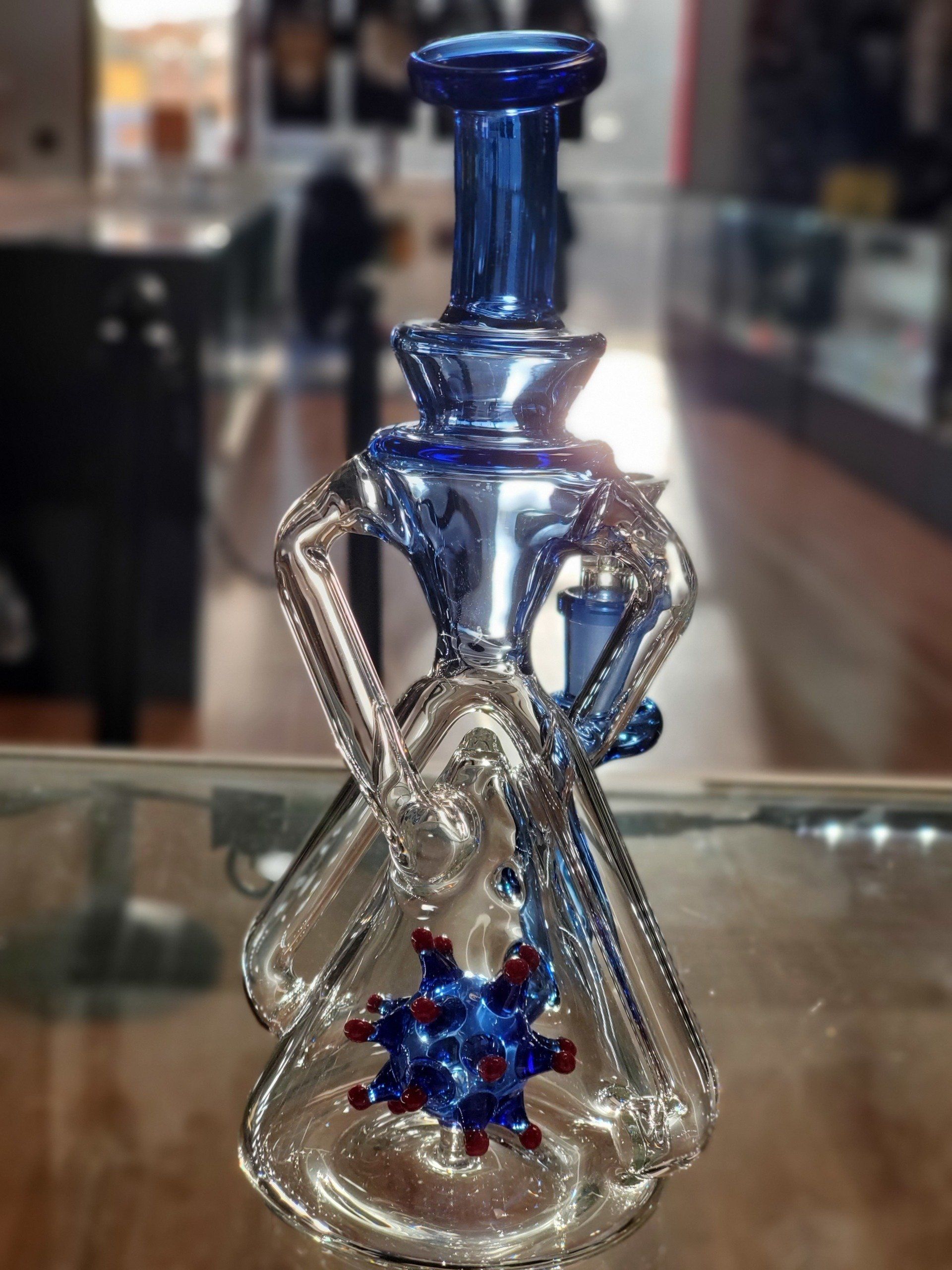 Double uptake and Double drain recycler