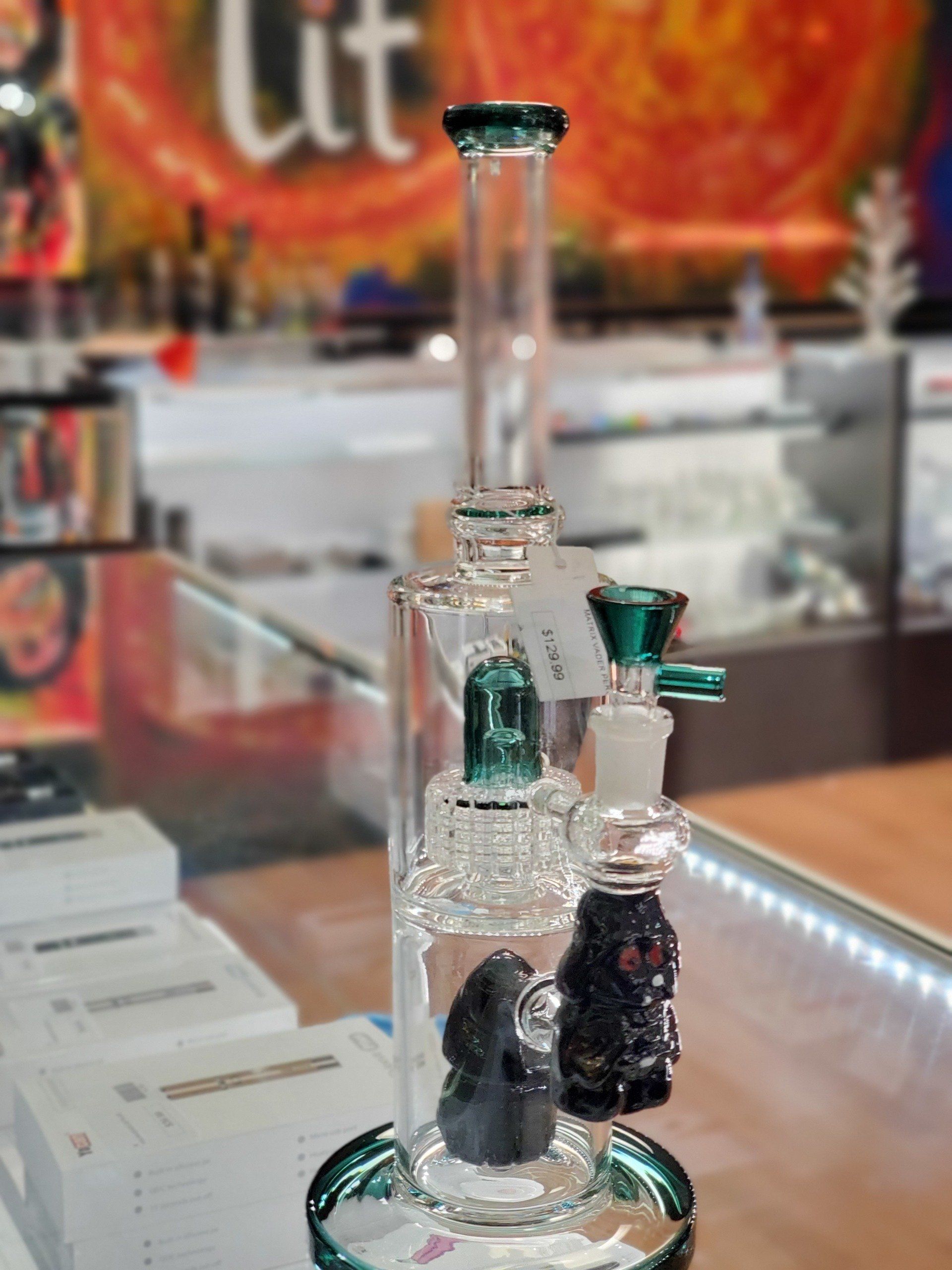 2 chamber bong water pipe