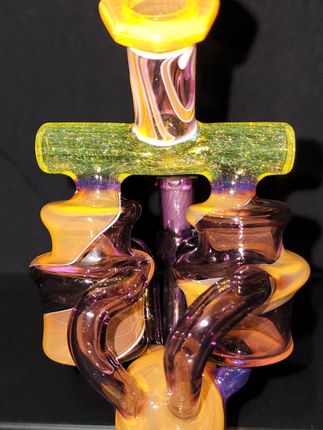 Wolfe Glass Double Can Recycler