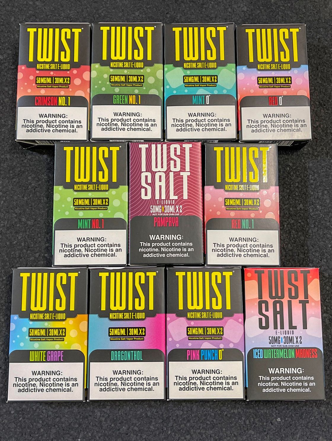 Twist Brand Salt Nicotine