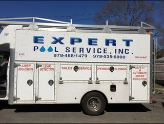 Expert Pool Service truck South Hamilton, MA