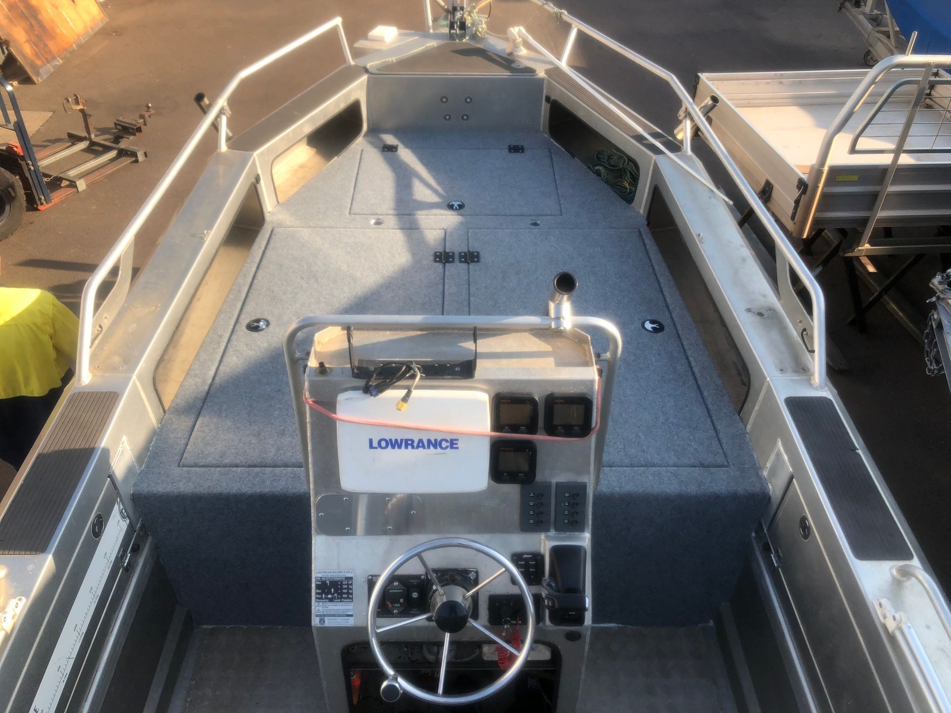 boat fit out — Allycraft Modifications in Berrimah, NT