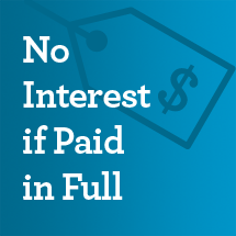 No Interest in Paid in Full