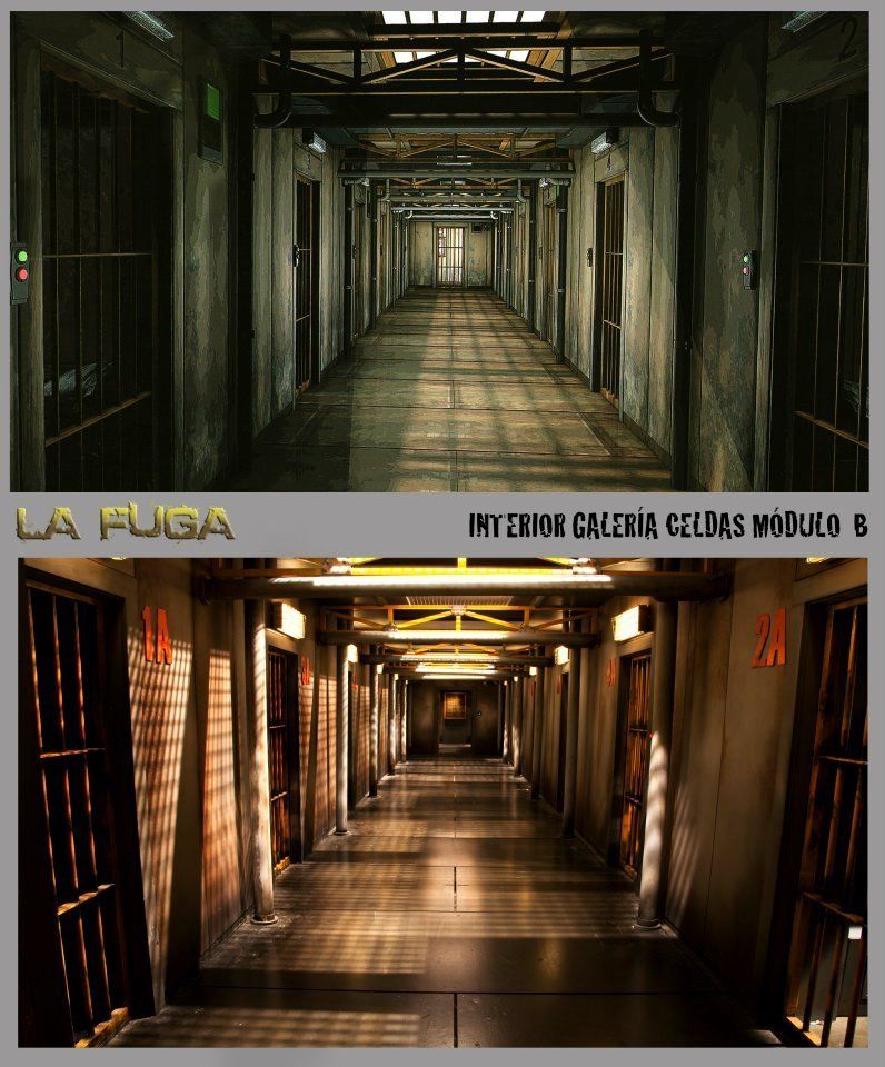 Una imagen de un pasillo con las palabras 