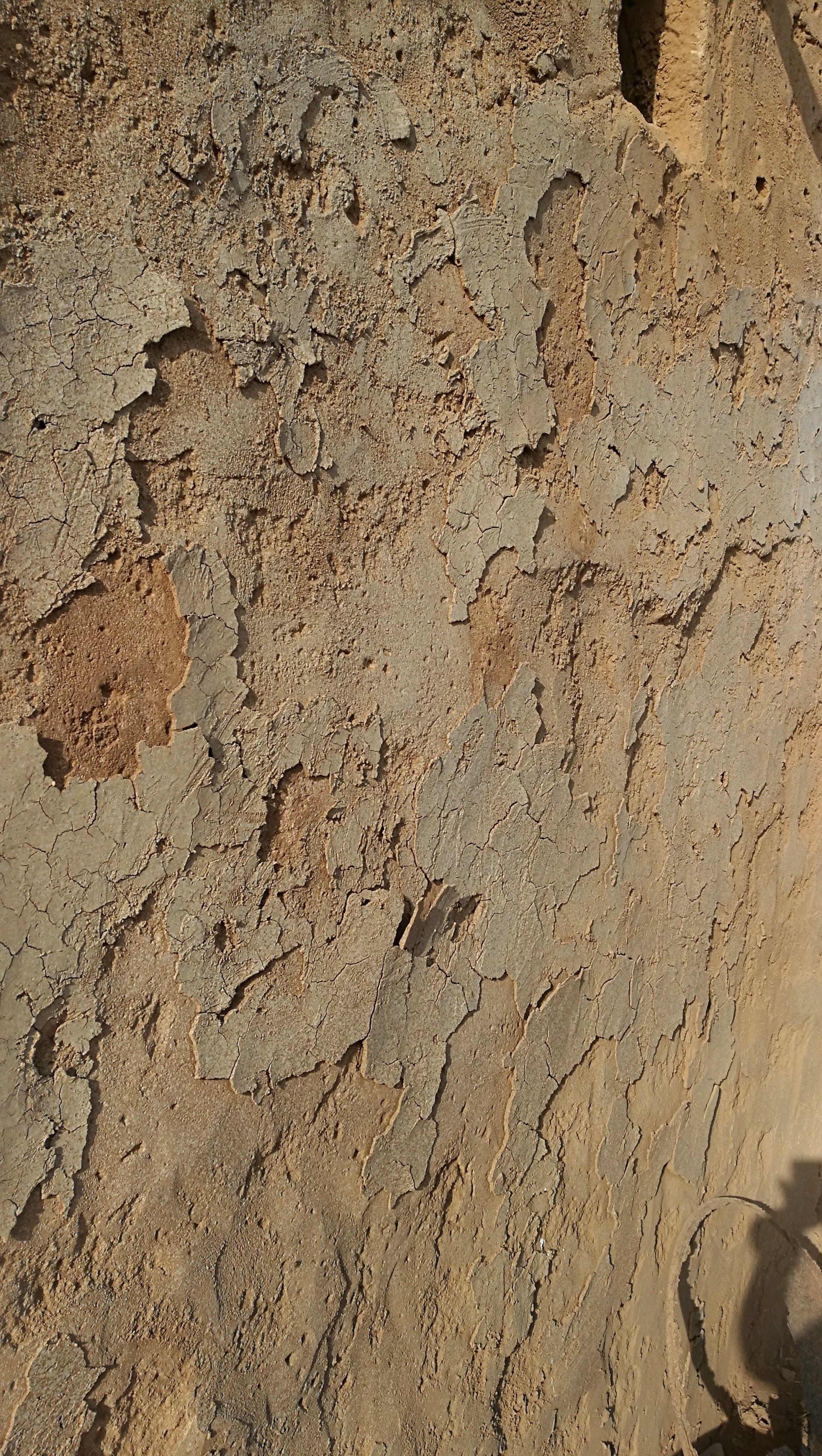 Un primer plano de un montón de tierra en el suelo.
