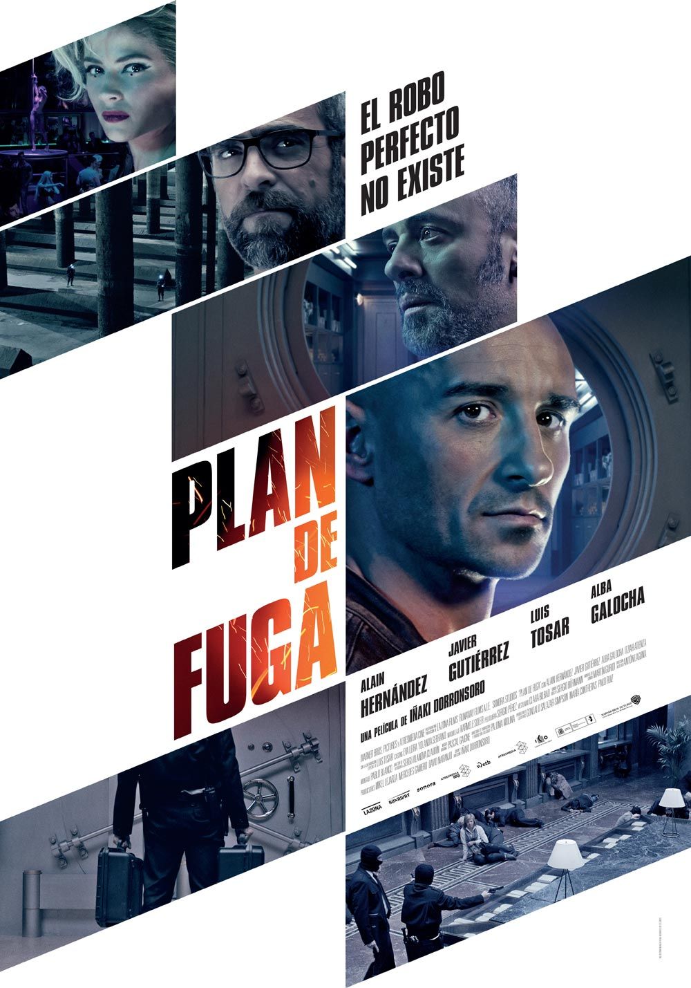 Un cartel de una película llamada Plan de Fuga