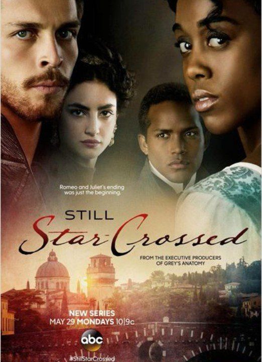 Un cartel de una película llamada Still Star Crossed