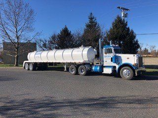 Long White Truck — Woodstown, NJ — Central Septic Service LLC