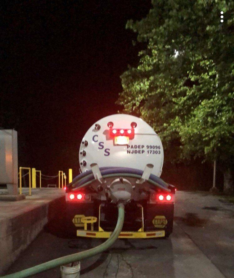 Septic System Service Truck — Woodstown, NJ — Central Septic Service LLC