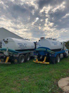 Two Big Truck — Woodstown, NJ — Central Septic Service LLC