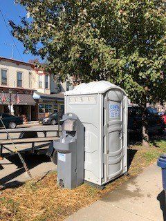 Single Portable Restroom — Woodstown, NJ — Central Septic Service LLC