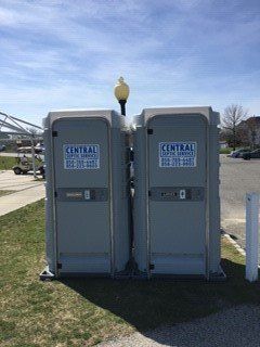Two Portable Bathroom — Woodstown, NJ — Central Septic Service LLC