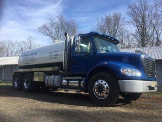Blue Truck — Woodstown, NJ — Central Septic Service LLC