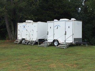 White Portable Restrooms — Woodstown, NJ — Central Septic Service LLC