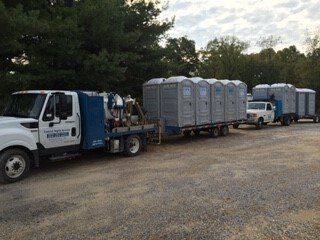 Standard Portable Toilet Units — Woodstown, NJ — Central Septic Service LLC