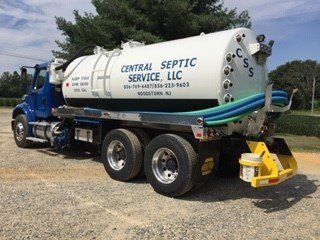 Septic Tank Cleaning Truck — Woodstown, NJ — Central Septic Service LLC