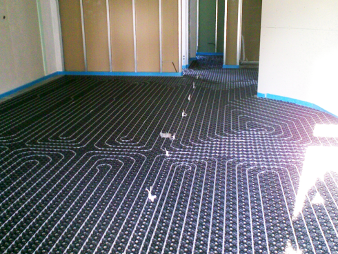 Impianto radiante per appartamenti