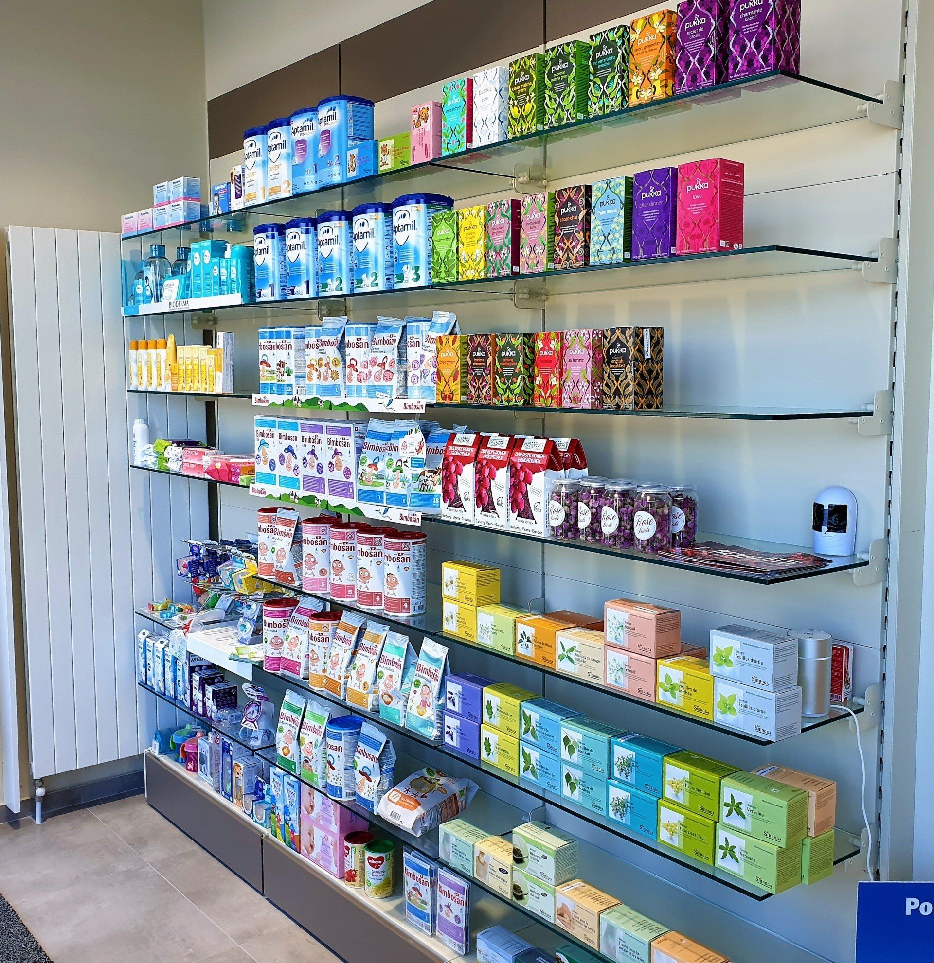 Produits pharmaceutiques de la Pharmacie de Maillefer