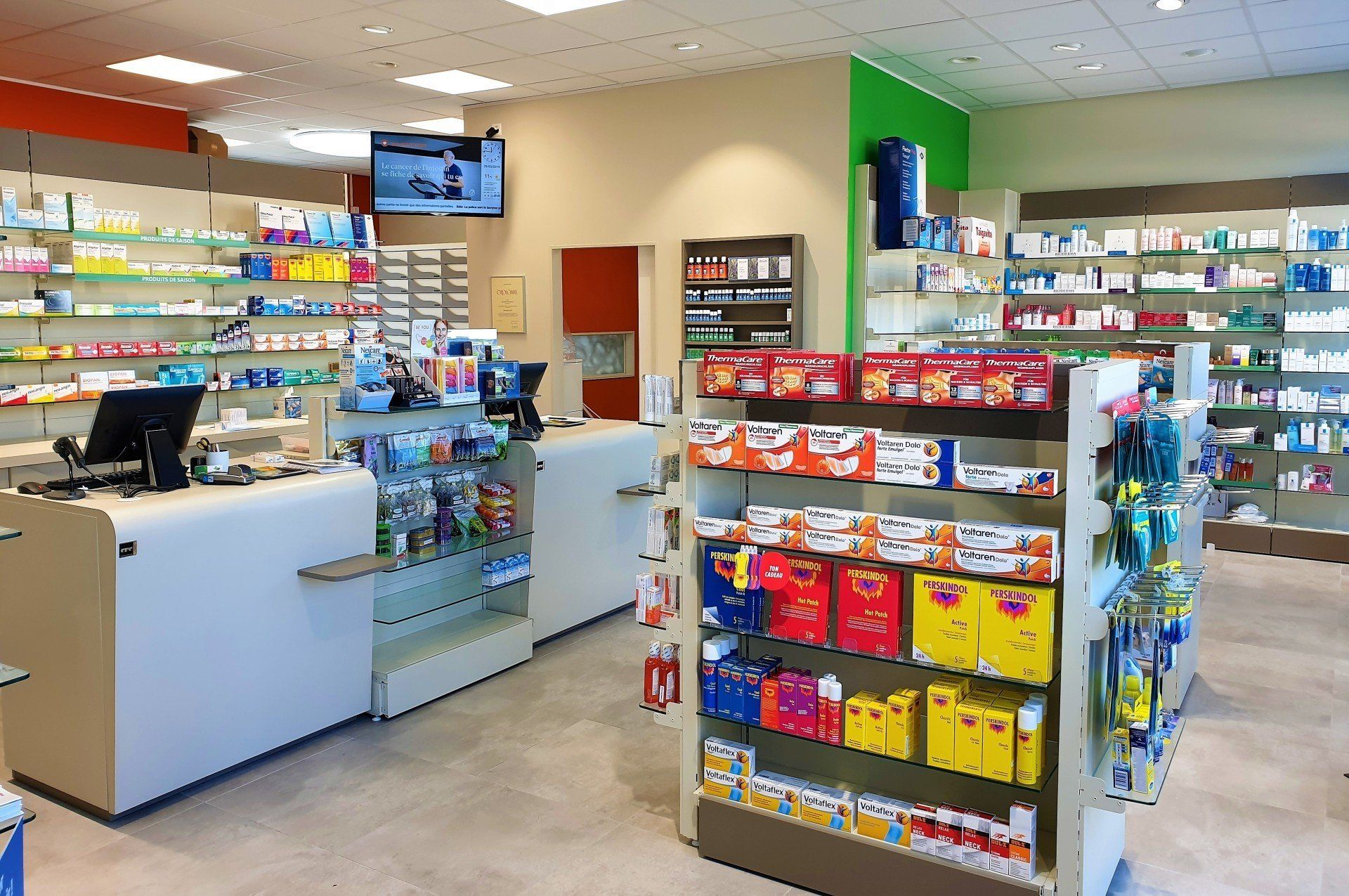 Intérieur de la Pharmacie de Maillefer