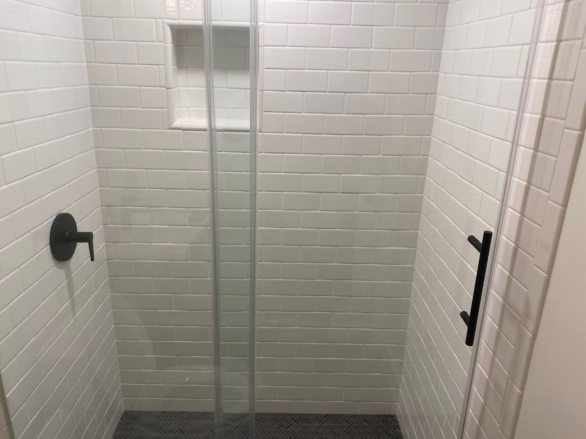 walk in shower

