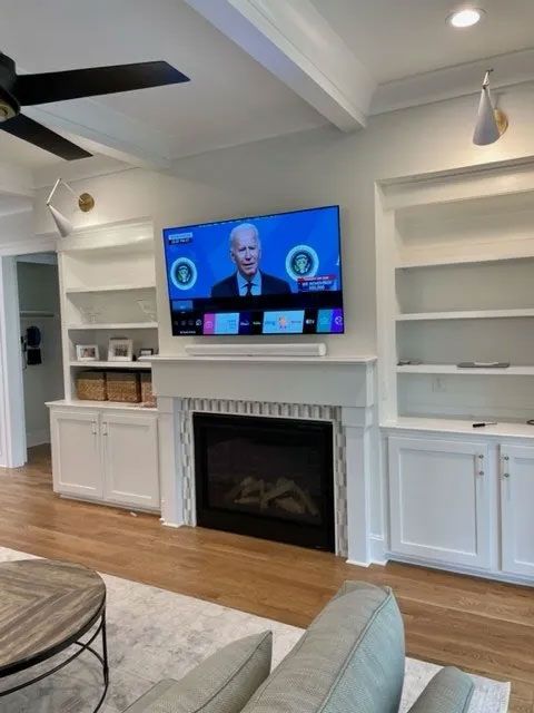 TV mounting