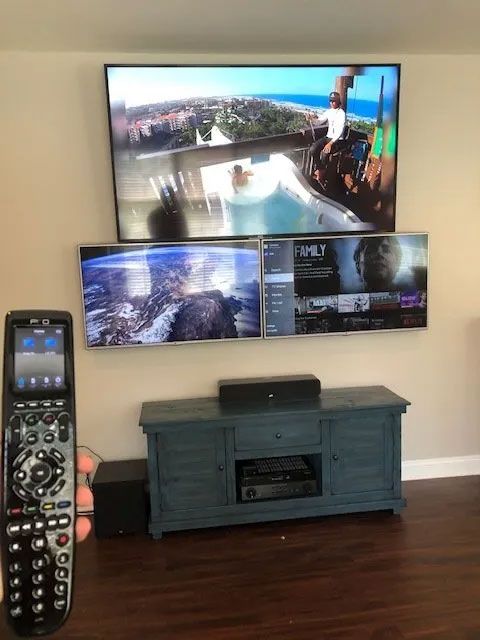 TV mounting