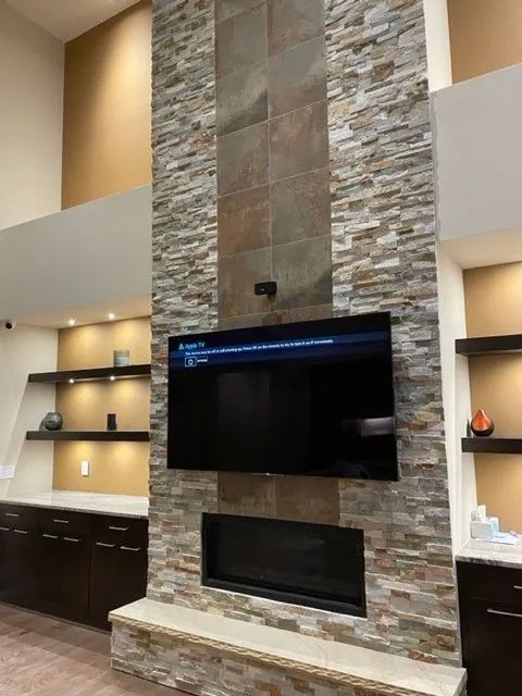 TV mounting