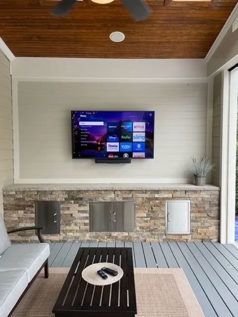 TV mounting
