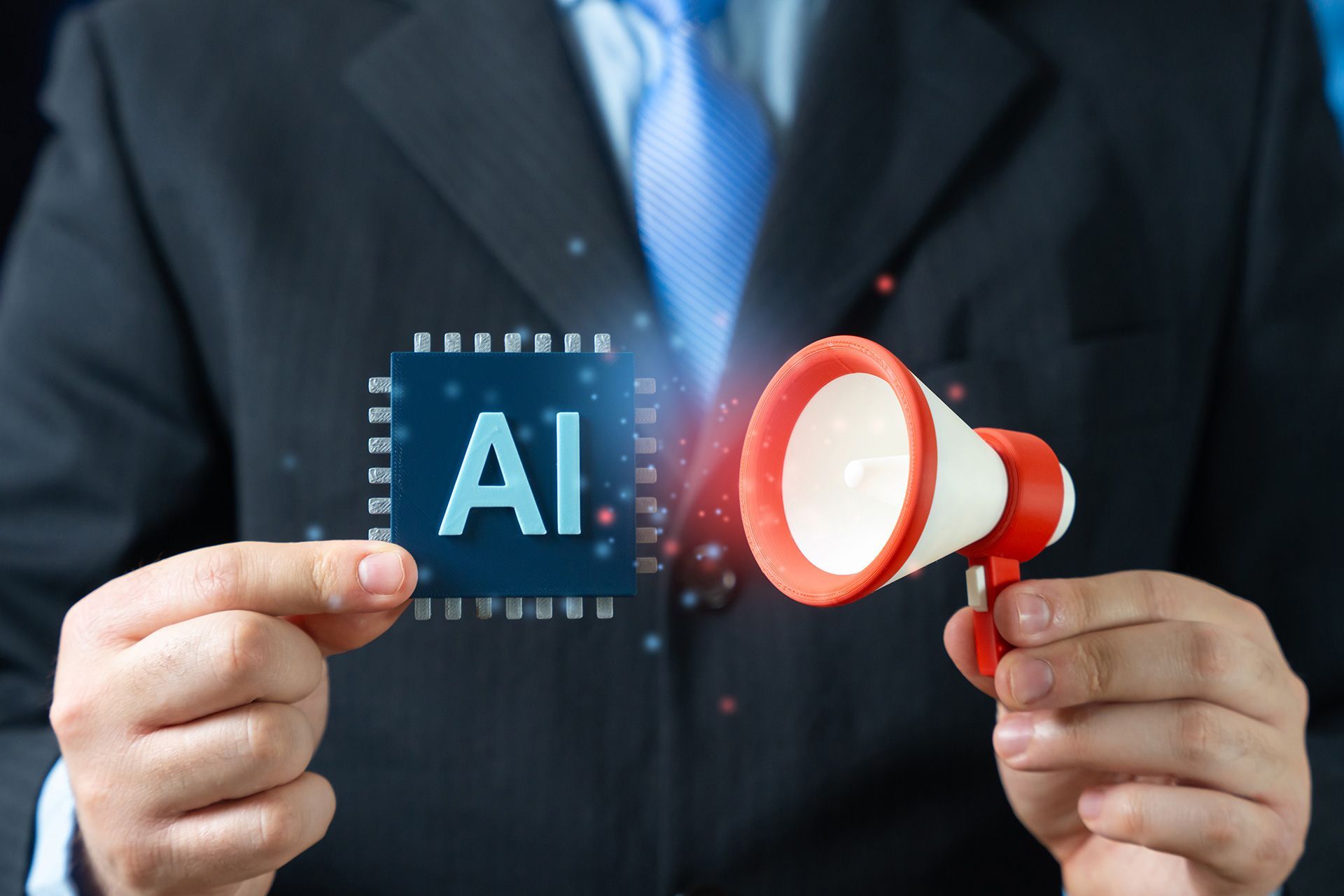 AI chatbot assisting a sales team, automating lead generation, scheduling appointments, and improvin