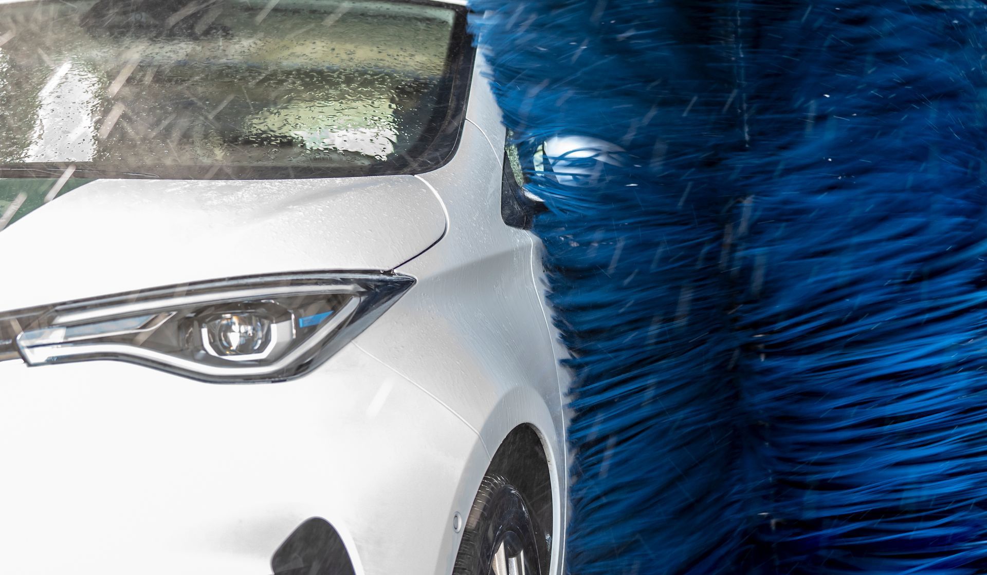 some automatic car washes have options for a waxing service to buff out car scratches